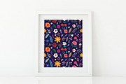 Flowers and Deer, an Animal Illustration by MoleskoStudio (Thumbnail 22 of 24)