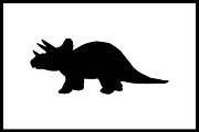 Set 30 silhouettes animals dinosaurs, an Icon by kozyrevaelena (Thumbnail 4 of 5)