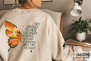 Feminist I Am The Storm Butterfly, a Graphic by Owlsome.Designs (Thumbnail 6 of 7)