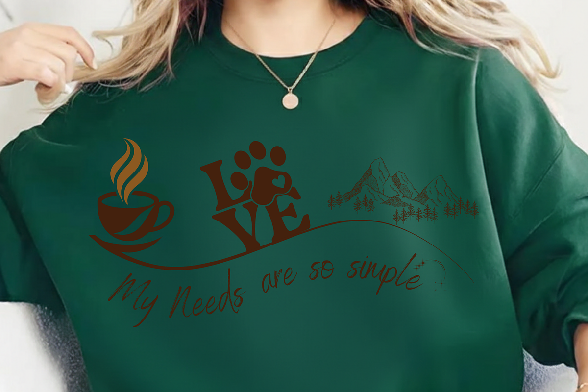 My Needs Are Simple PNG SVG, a Graphic by Vector Portal (Photo 8 of 10)