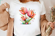 Spring Tulip Sublimation Bundle, an Illustration by CreationArt (Thumbnail 5 of 7)