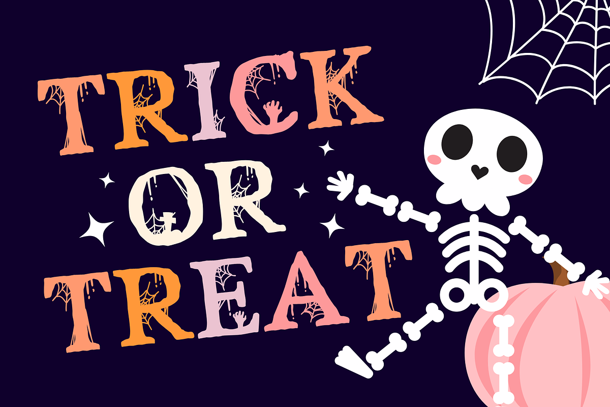 Zombie Club is a Halloween font, a Serif Font by Brown Cupple (Photo 2 of 5)
