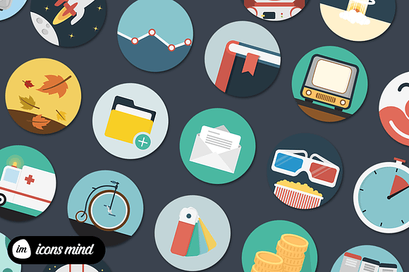 300 Flat Icons