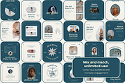 Astrologer Instagram Template Canva, a Social Media Template by Eden Origin Studio (Thumbnail 4 of 8)
