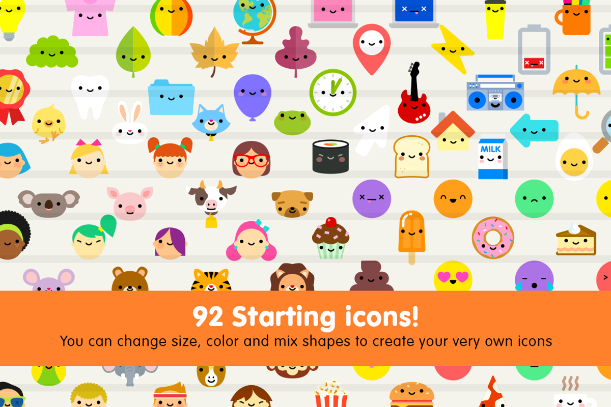 Cuties - Premium Icons/Illustrations, an Emoji Icon by Mauro Gatti (Photo 2 of 4)