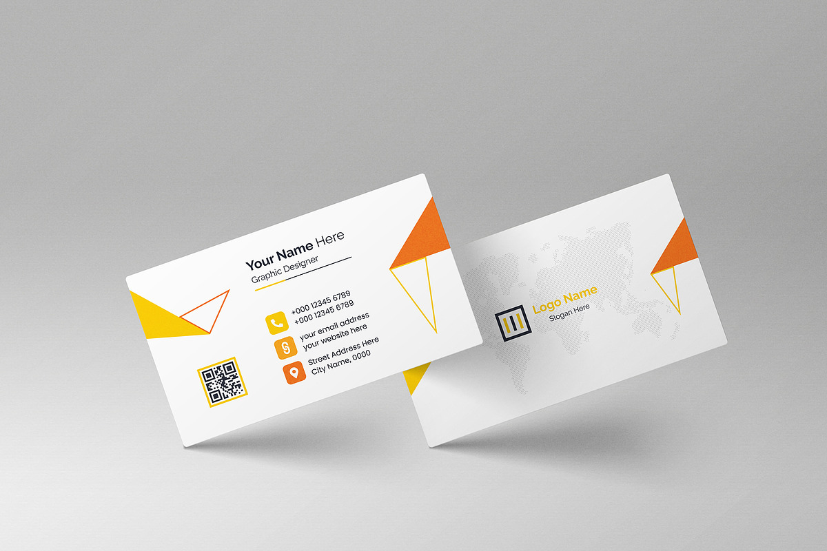 Minimal Business Card Design, a Business Card Template by mijli (Photo 3 of 12)