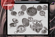 Acanthus Ornaments, Procreate Brush, a Brushes & More by Tattoo Worker Studio (Thumbnail 5 of 6)