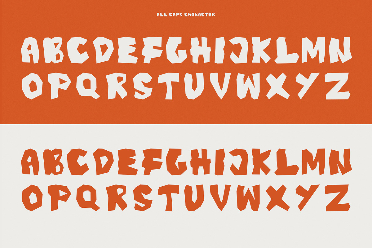 Soekat - Papercut style font, a Sans Serif Font by Hello Muh (Photo 4 of 7)