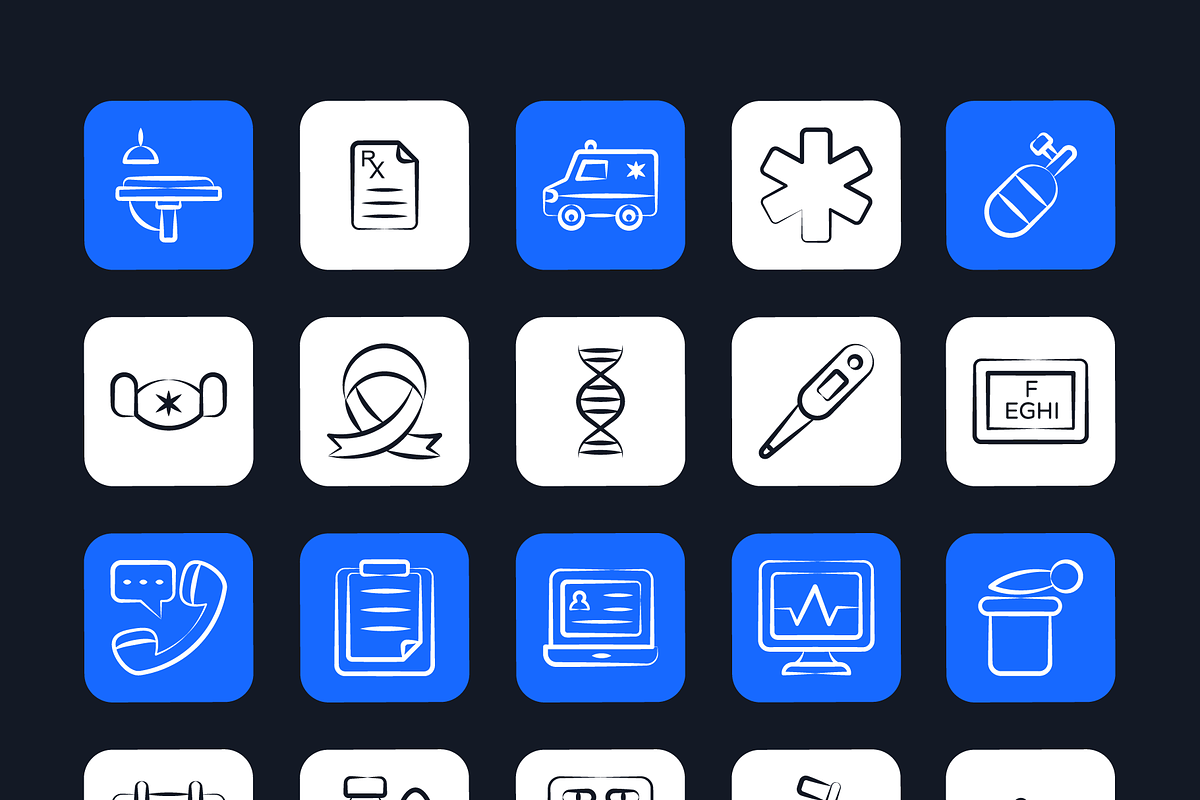 Healthcare and Medical Icons, a Duotone Icon by Brickclay (Photo 7 of 7)