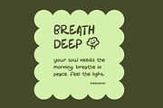 Bumiku - Handwritten Nature Typeface, a Handwritten Font by delipensil (Thumbnail 3 of 12)