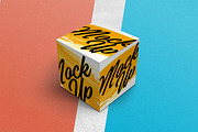 Square Box Package, a Cups & Container Mockup by shaman (Thumbnail 5 of 7)