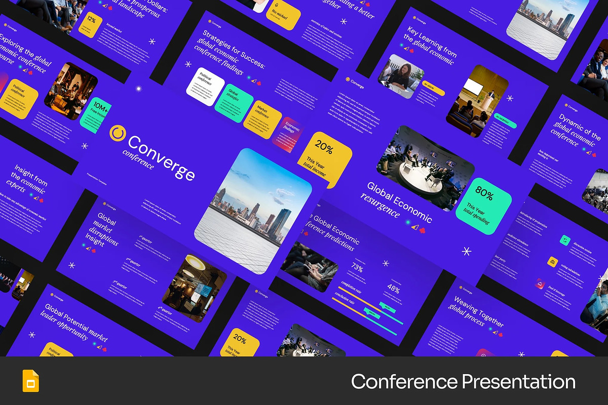 Conference Google Slides, Powerpoint