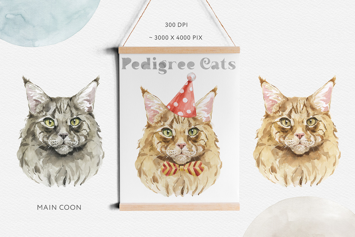 Feline Nature. Cat Portrait Creator, an Illustration by Cat In Colour (Photo 9 of 14)