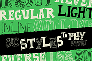 Surfnik - A Hand-Made Surf Font, a Serif Font by Wingsart Studio (Thumbnail 5 of 15)