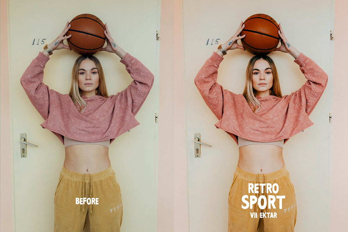 Retro Sport Lightroom Presets, an Action Add-On by Presetrain Co. (Photo 3 of 8)