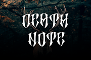 Masexa Font, a Blackletter Font by Onotype (Thumbnail 2 of 3)