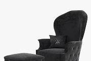 Visionnaire Alice Armchair, a Furniture 3D Model by Alartimodels (Thumbnail 2 of 17)