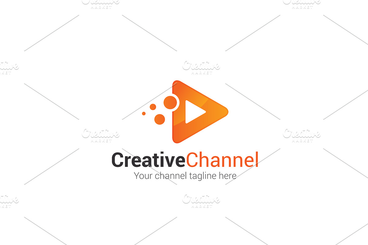 Creative Channel Logo, a Branding & Logo Template by XpertgraphicD