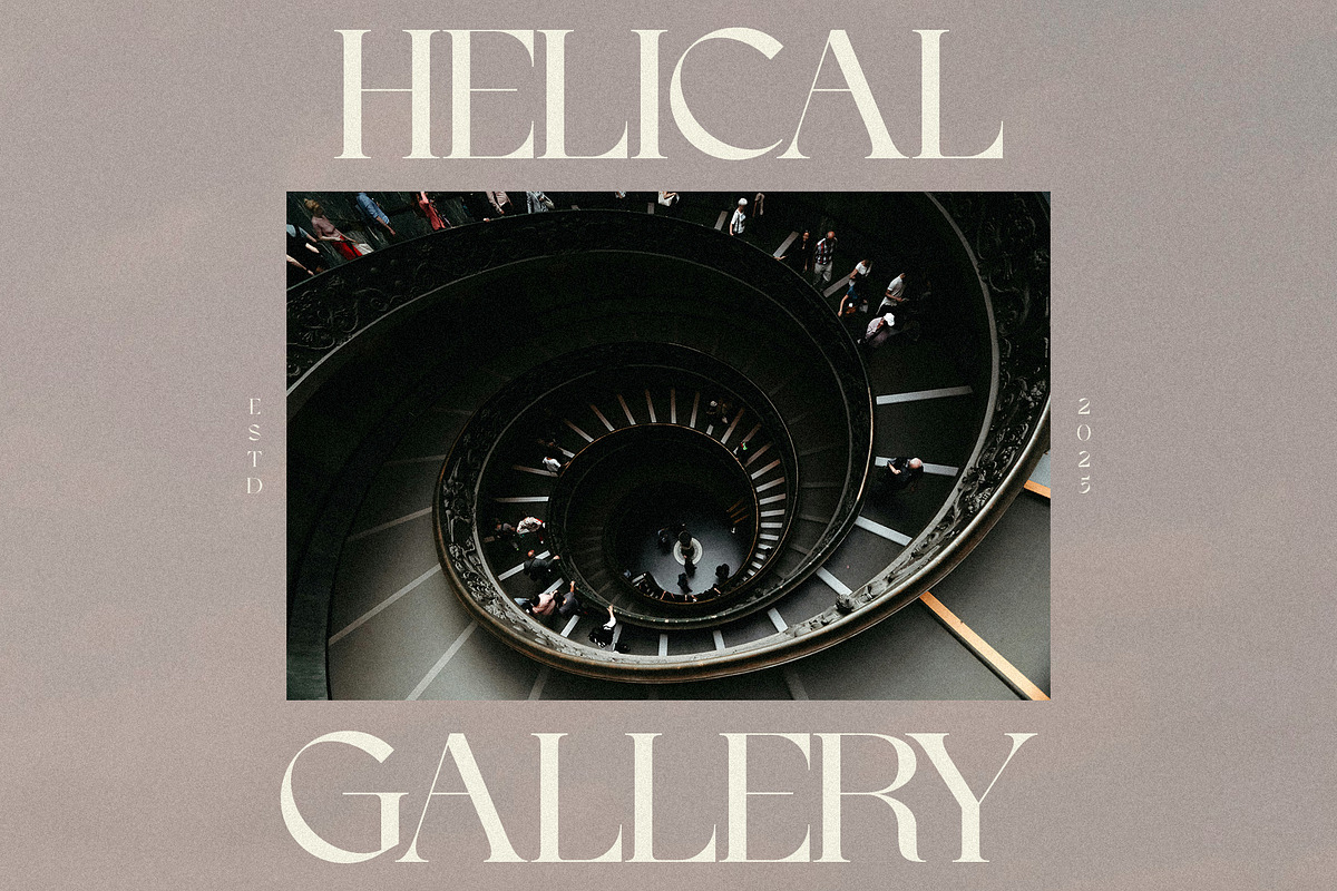 HERITAGE - ELEGANT & CLASSICAL SERIF, a Serif Font by Mikhail Fukurou (Photo 5 of 8)