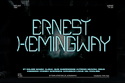 HEXAGON - Futuristic Sci-Fi Font, a Sans Serif Font by Templatiostudio (Thumbnail 5 of 12)