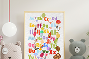 Alphabet Nursery Print: Hand Painted, an Education Illustration by Oleksandra Illustrates (Thumbnail 12 of 12)