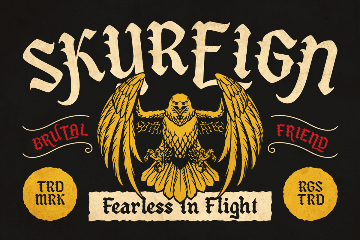 Reblade, a Blackletter Font by Artisan Themes (Photo 7 of 10)
