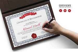 187. Modern Certificate Template