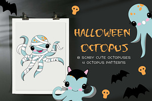 Halloween octopus