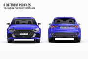 2026 Sport Performance Sedan Set, an Advertising Mockup by Halal Graphic Studio (Thumbnail 8 of 12)