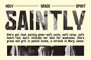 Gumona - Groovy Vintage Sans, a Sans Serif Font by Pandeka Studio (Thumbnail 6 of 9)