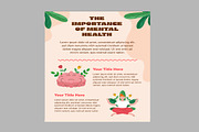 Mental Health Infographic, a Templates & Theme by studiogstock (Thumbnail 2 of 3)