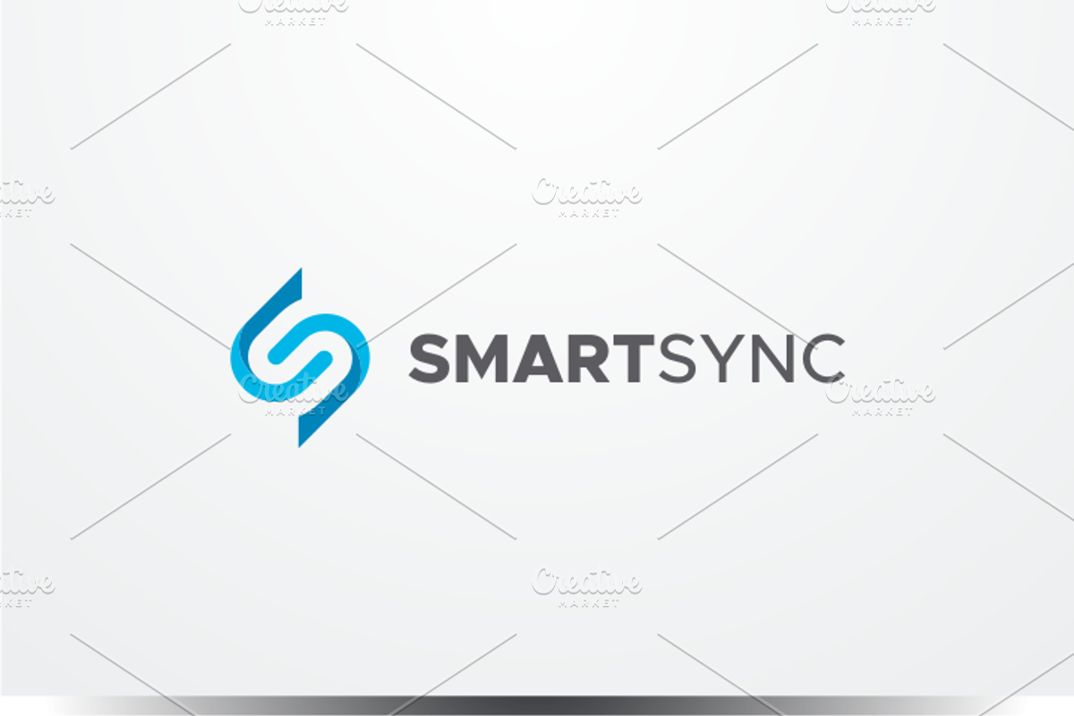 Smart Sync - Letter S Logo, a Branding & Logo Template by yopie