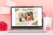 5 Happy Birthday Scrapbook Templates, a Templates & Theme by TemplateCastleStore (Thumbnail 5 of 9)