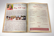 Victorian Funeral Program Word, a Brochure Template by Four C Graphic (Thumbnail 2 of 9)