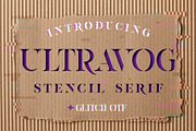 ULTRAVOG, a Serif Font by NREY (Thumbnail 1 of 6)