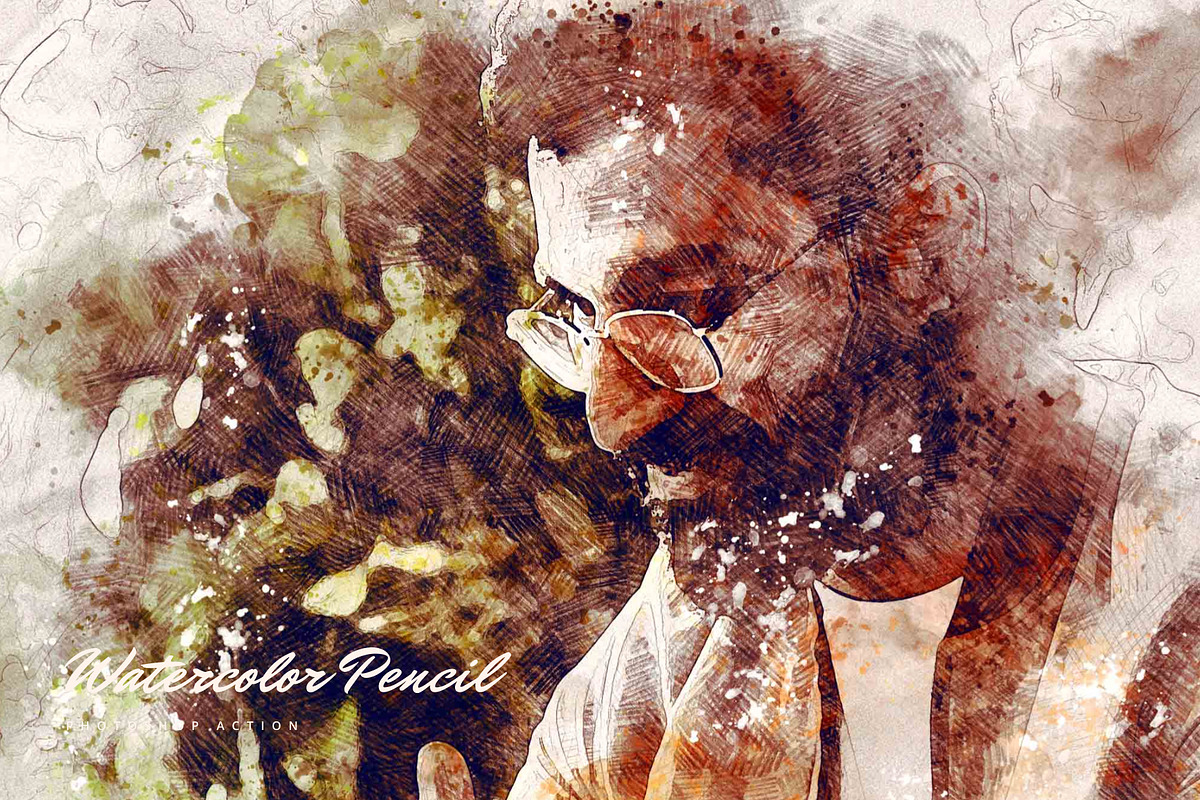Watercolor Pencil Effect, an Action Add-On by AndriyFM (Photo 7 of 14)