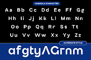 Vagnola - Modern Technology Sans, a Sans Serif Font by RagamKata (Thumbnail 9 of 10)