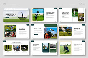 Golf Club Keynote Template, a Presentation Template by fluffstudio (Thumbnail 2 of 5)