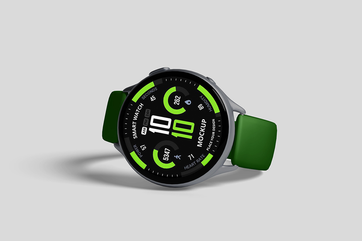 Smartwatch Mockup, a Product Mockup by bimockup (Photo 3 of 6)