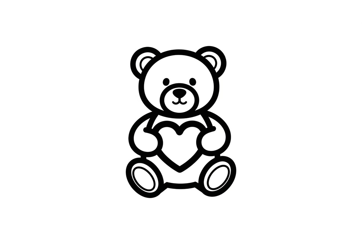 Cute Teddy Bear Love Vector Bundle, an Illustration by Designs_River (Photo 13 of 51)