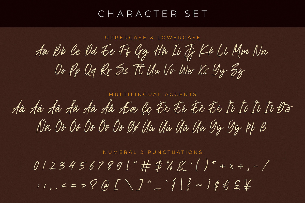 The Rolleta - Handbrush Signature, a Script Font by Almarkhatype (Photo 9 of 11)