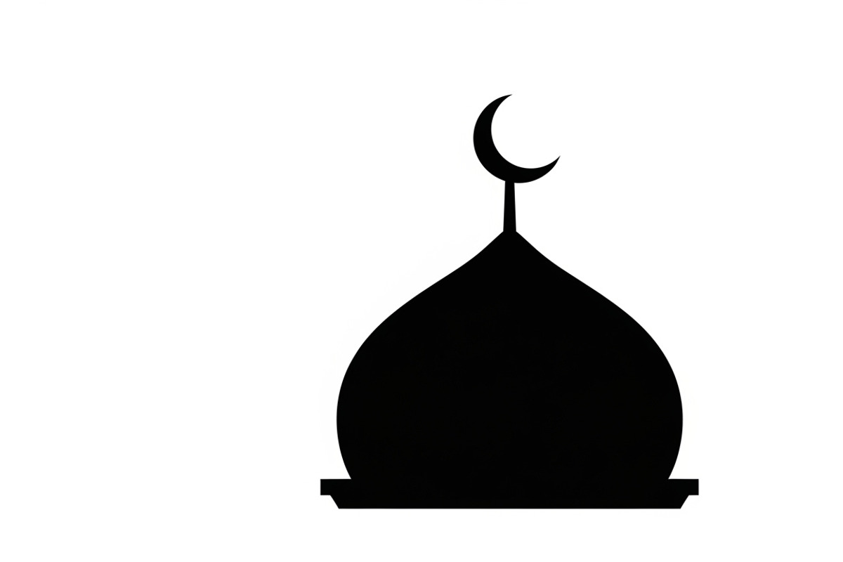 Beautiful Ramadan mosque silhouette, an Illustration by Amazin_art (Photo 31 of 31)