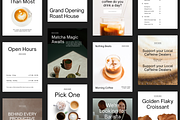 Coffee Shop Social Media Kit | Canva, a Social Media Template by Studio Provo (Thumbnail 3 of 6)