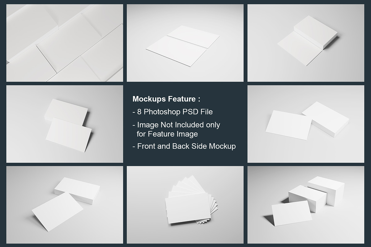 Business Card Mockups, an Advertising Mockup by alimran24 (Photo 2 of 14)