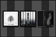 Dark Instagram Posts, a Social Media Template by Midgardians (Thumbnail 4 of 5)