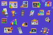 Social Media Monetization 3D Pack, an Object 3D Model by novia99design (Thumbnail 6 of 6)