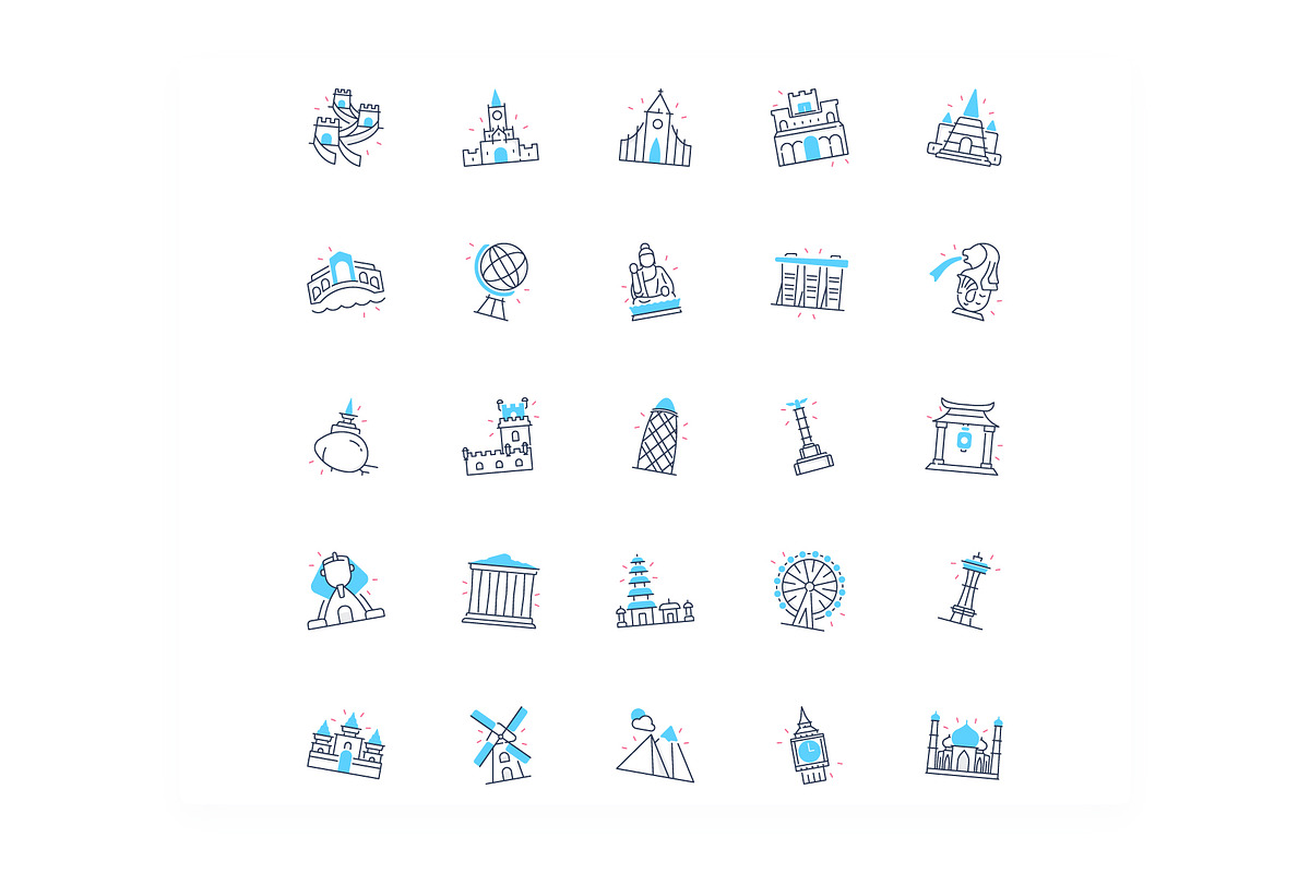 Landmark Icons, an Icon by iconfield (Photo 2 of 5)