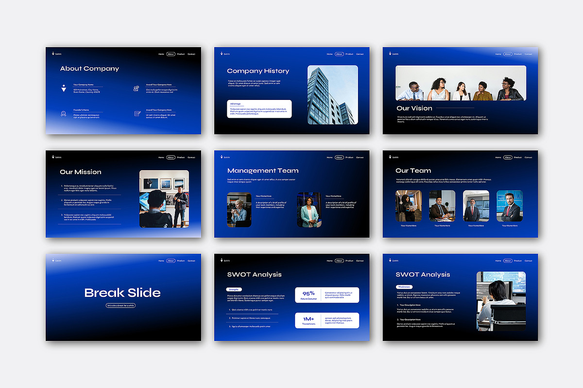 SANN Business Plan Presentation, a Presentation Template by Siska Arista (Photo 3 of 5)