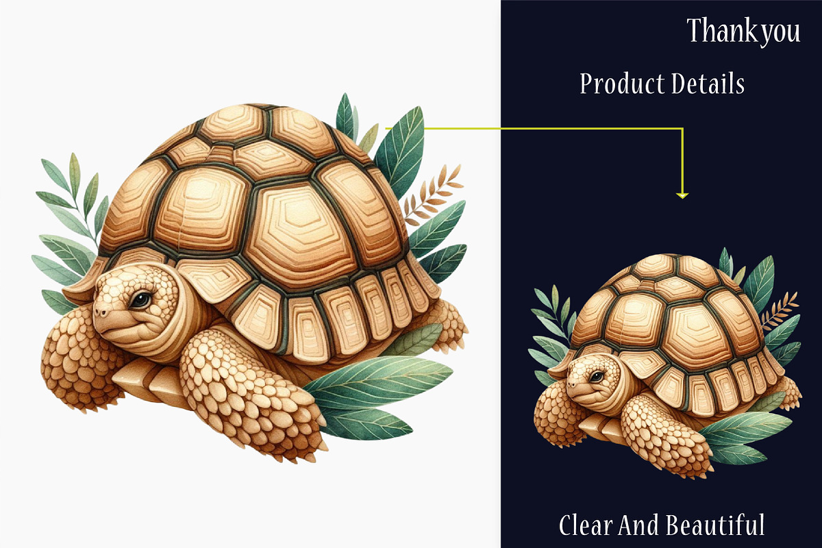 Watercolor Reptile Clipart Bundle, a Graphic by designcity5 (Photo 5 of 5)