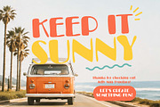 Jelly Sun Font, a Handwritten Font by KengGraphic (Thumbnail 6 of 6)